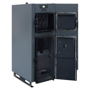 CAZAN DIN OTEL PE PELETI/LEMN, BIOPELLET COMBI 35, 0SRC02XA, 35KW - Img 2