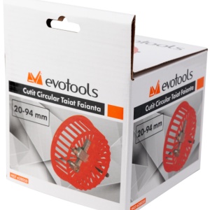 CUTIT CIRCULAR TAIAT GRESIE , FAIANTA