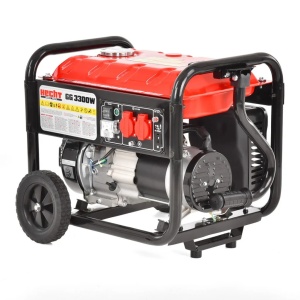 GENERATOR DE CURENT MONOFAZAT, 4 TIMPI, 15 LITRI, HECHT GG 3300W