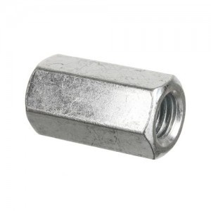 Hexagon coupling nut, DIN 6334, Z.A - 16, 48
