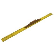 Metal Ruler with Metric Scale and Wooden Handle 800Mm