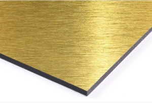 PLACA BOND/DIBOND/ALUCOBOND AURIU PERIAT/BRONZ PERIAT 3MM (0.2MM) 1500X3050MM / 4.575MP - Img 1