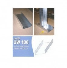 PROFIL UW100 , 0.5MM GROSIME, 3 METRI