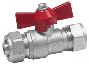 Robinet De Trecere Fluture / 16X16Mm