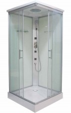 Sanotechnik Quick Line Quick Line Twist2 Cl06 Shower Cabin Complete With Whirlpool