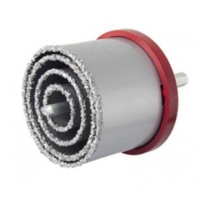 SET CAROTE WOLFRAM CU OTEL TUNGSTEM 33-83MM/50MM - 6 PIESE