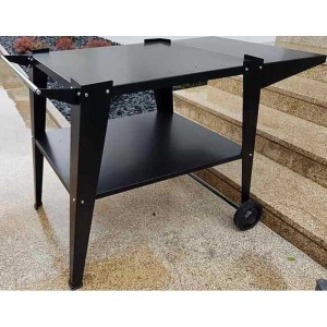 STAND METALIC MOBIL PENTRU CUPTOR TRADITIONAL PENTRU PIZZA PE LEMNE MAXIMUS ATLAS