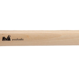 WHITE RUBBER HAMMER WITH WOODEN HANDLE / 0.35KG