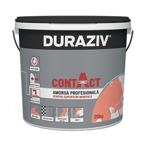 AMORSA PROFESIONALA PENTRU SUPORTURI MINERALE, DURAZIV CONTACT, 20KG / PALET 16 BUCATI