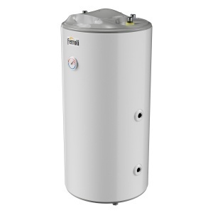 BOILER CU ACUMULARE CU IESIRE IN PARTEA SUPERIOARA , 200L, CU O SERPENTINA, ECOUNIT TOP 200 - Img 2