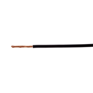CABLU ELECTRIC CUPRU MYF H07V-K NEGRU 2.5MMP / ROLA 100M - Img 1