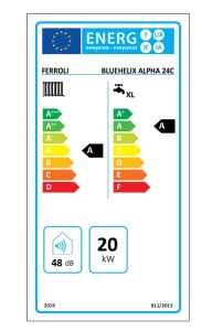 CENTRALA TERMICA IN CONDENSARE BLUEHELIX ALPHA 28 C (WF), FERROLI, 29KW, 0TPF4AWA - Img 6