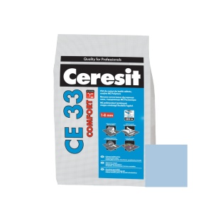 CHIT DE ROSTURI GRESIE SI FAIANTA, CERESIT CE 33, BLEU AZUR / 5KG
