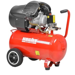 COMPRESOR CU ULEI, 2 CILINDRII, 2200W, TENSIUNE 230 V / 50 HZ, REZERVOR 100 LITRI, HECHT 2355