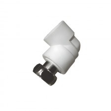 Cot Cu Olandez Filet Interior, Ppr Alb, 25X3/4"
