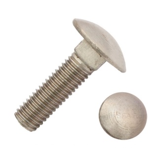 DIN 603 – Surub metric, cap torbant – INOX A2 - 6, 40