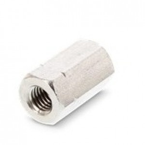 DIN 6334 - A2, hexagon nut - 16