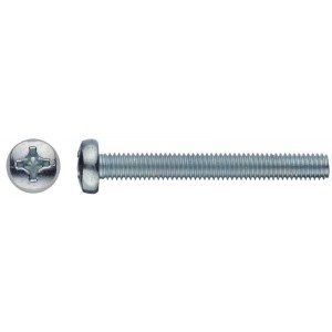 DIN 7985 – 4.8 – surub cu cap bombat, zincat