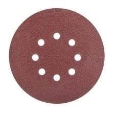 DISC ABRAZIV PRINDERE ARICI CU GAURI 210MM, #180 GRANULATIE , GAURI 10 A / SET 5 BUCATI