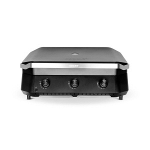 GRATAR PE GAZ TIP PLANCHA CU 3 ARZATOARE SI CAPAC, COZZE 3-B 800, 86X64.5X38CM