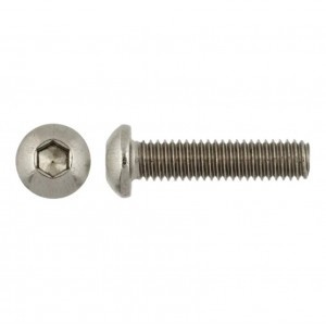 ISO 7380 - A2 - metric metric screw, domed head - 4, 16