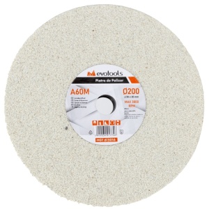 PIATRA DE POLIZOR ALBA-HSS / 200X20MM - 60#