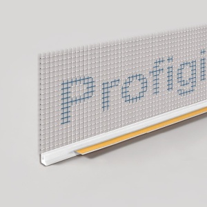 PROFIL PVC PENTRU ETANSARE FERESTRE CU PLASA FIBRA STICLA, 6MM, 2.5 METRI