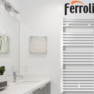 RADIATOR BAIE PORTPROSOP DREPT 400X1800MM ALB , ATENA 30 TEVI - Img 2