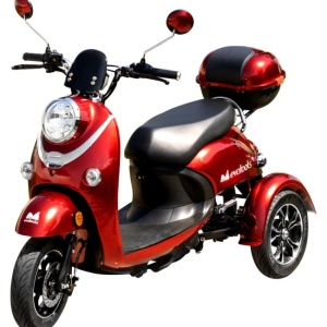 TRICICLU ELECTRIC PERSOANE GOE TRP800 ROSU