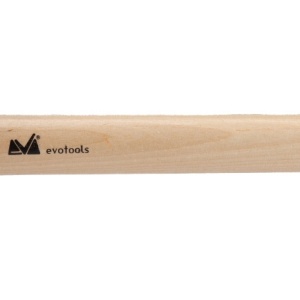 WHITE RUBBER HAMMER WITH WOODEN HANDLE / 0.2KG