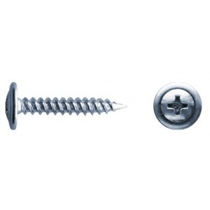 Art. 103 – surub autofiletant cu cap plat si saiba, zincat - 4.2, 41