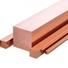 BARA PATRATA CUPRU 25X25MM / 4 METRI (CU-ETP)