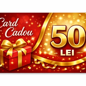 Card cadou in valoare de 50 lei