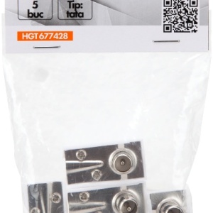 CONECTOR CABLU TV TATA (5 BUCATI)