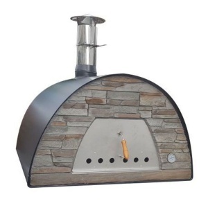 CUPTOR TRADITIONAL PE LEMNE PENTRU PIZZA , MAXIMUS ARENA NEGRU