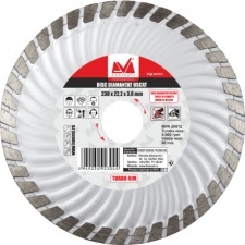 DISC DIAMANTAT TURBO EVOTOOLS 125MM, GROSIME PASTILA 2.2MM