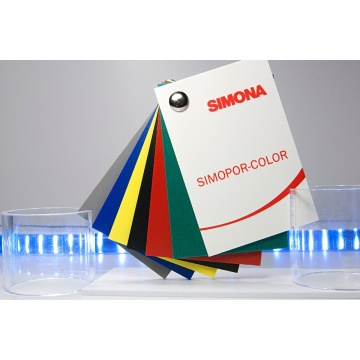 PLACA RIGIDA DIN PVC EXPANDAT SIMOPOR COLOR - 0.58GR/CM3 3X2030X3050MM NEGRU - Img 3
