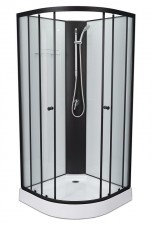 Sanotechnik Balaton2 Ps11B Low Shower Cubicle, Low Shower Head, Without Ceiling