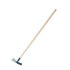 Sapaliga Dreapta Cu Maner Lemn 50X190Mm / 110Cm