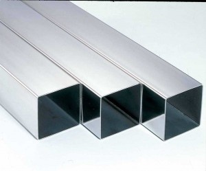 TEAVA PATRATA INOX LUCIOASA 40X40X1.5MM / 6 METRI (AISI 304)