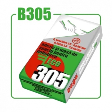 ADEZIV SI MASA DE SPACLU PENTRU POLISTIREN BEGA 305 ECO / 23KG