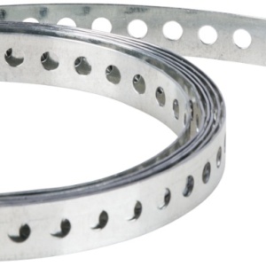BANDA PERFORATA DIN OTEL ZINCAT, 12X0.9MM, 3 METRI