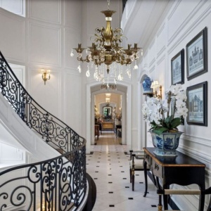 CANDELABRU CLASIC CU CRISTALE, 6 BRATE, SOCLU E14, Ø680 X H490MM, 2260/6