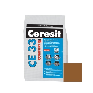 CHIT DE ROSTURI GRESIE SI FAIANTA, CERESIT CE 33, TERRA / 5KG