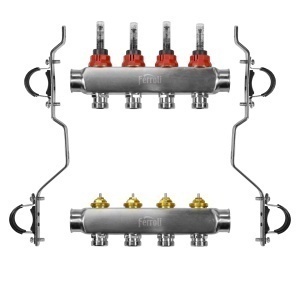 DISTRIBUITOARE DE INOX PENTRU INCALZIRE IN PARDOSEALA, 7 CAI, BASIC, 97DIS107 - Img 2
