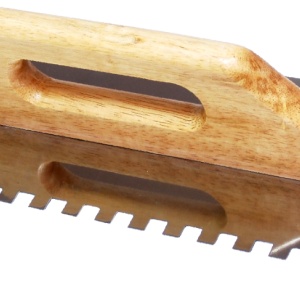 DRISCA ZIMTATA CU MANER DE LEMN ETS / 400X130MM