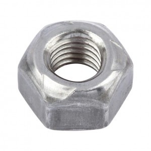 Hexagonal nut with metal lock Zn.f