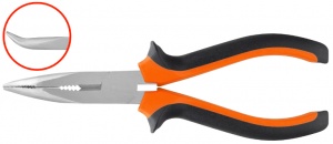 Patent Orange-Negru Falci Indoite / 150Mm