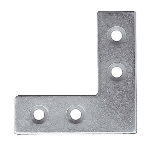 Placa metalica tip V - 40x40x16x2