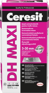 SAPA AUTONIVELANTA PENTRU TRAFIC INTENS 3-30MM CERESIT DH MAXI / 25KG